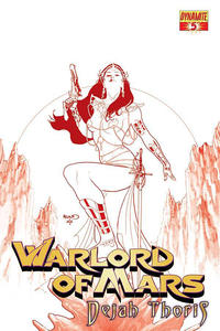 Cover Thumbnail for Warlord of Mars: Dejah Thoris (Dynamite Entertainment, 2011 series) #5 [Martian Red Retailer Incentive]