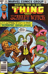 Cover Thumbnail for Marvel Two-in-One (Marvel, 1974 series) #66 [Newsstand]