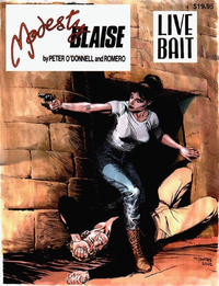 Cover Thumbnail for Modesty Blaise Live Bait (Manuscript Press, 2002 series) 