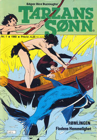 Cover Thumbnail for Tarzans Sønn (Atlantic Forlag, 1979 series) #1/1980