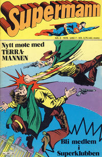 Cover Thumbnail for Supermann (Semic, 1977 series) #2/1978