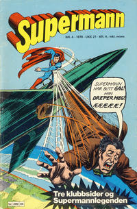 Cover Thumbnail for Supermann (Semic, 1977 series) #4/1978