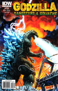 Cover Thumbnail for Godzilla: Gangsters and Goliaths (IDW, 2011 series) #3 [Cover A]