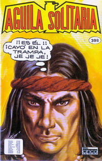 Cover for Aguila Solitaria (Editora Cinco, 1976 series) #398