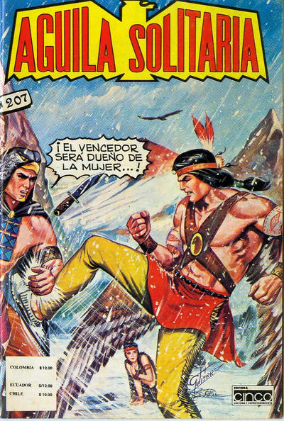 Cover for Aguila Solitaria (Editora Cinco, 1976 series) #207