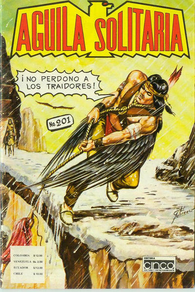 Cover for Aguila Solitaria (Editora Cinco, 1976 series) #201