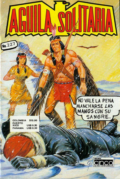 Cover for Aguila Solitaria (Editora Cinco, 1976 series) #227