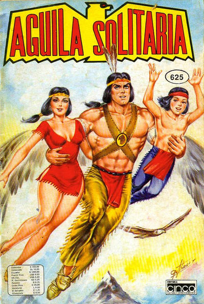 Cover for Aguila Solitaria (Editora Cinco, 1976 series) #625