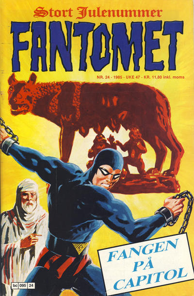 Cover for Fantomet (Semic, 1976 series) #24/1985