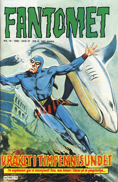 Cover for Fantomet (Semic, 1976 series) #19/1985
