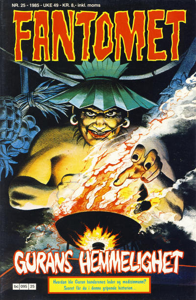 Cover for Fantomet (Semic, 1976 series) #25/1985