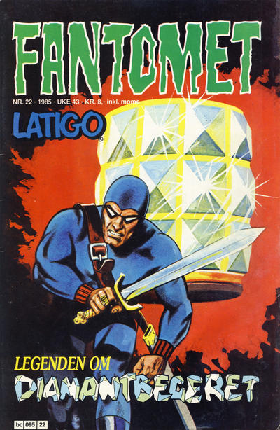 Cover for Fantomet (Semic, 1976 series) #22/1985