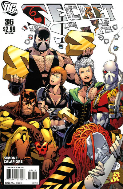 Cover for Secret Six (DC, 2008 series) #36 [Direct Sales]