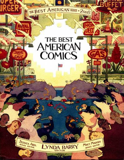 Cover for The Best American Comics (Houghton Mifflin, 2006 series) #2008