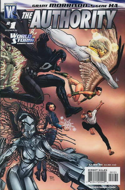 Cover for The Authority (DC, 2006 series) #1 [Arthur Adams Cover]