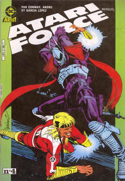 Cover for Atari Force (Arédit-Artima, 1985 series) #4