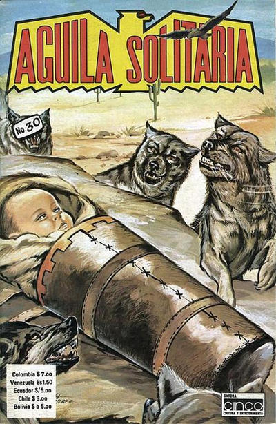 Cover for Aguila Solitaria (Editora Cinco, 1976 series) #30