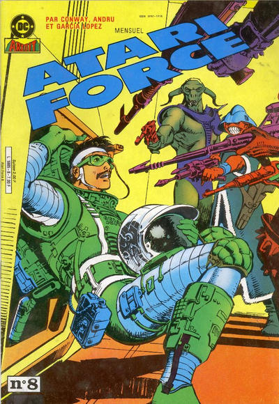 Cover for Atari Force (Arédit-Artima, 1985 series) #8