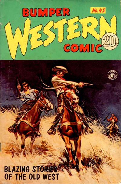 Cover for Bumper Western Comic (K. G. Murray, 1959 series) #45