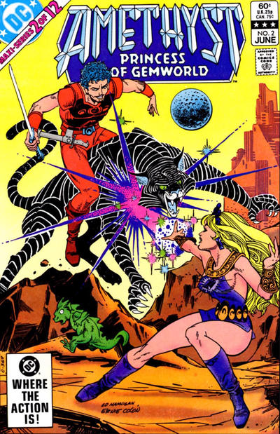 Cover for Amethyst, Princess of Gemworld (DC, 1983 series) #2 [Direct]