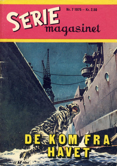 Cover for Seriemagasinet (Serieforlaget / Se-Bladene / Stabenfeldt, 1951 series) #7/1975