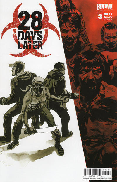 Cover for 28 Days Later (Boom! Studios, 2009 series) #3 [Cover B]