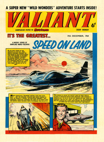 Cover for Valiant (IPC, 1964 series) #19 December 1964