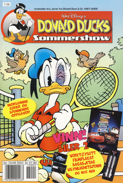 Cover for Donald Ducks Show (Hjemmet / Egmont, 1957 series) #Sommershow 2011
