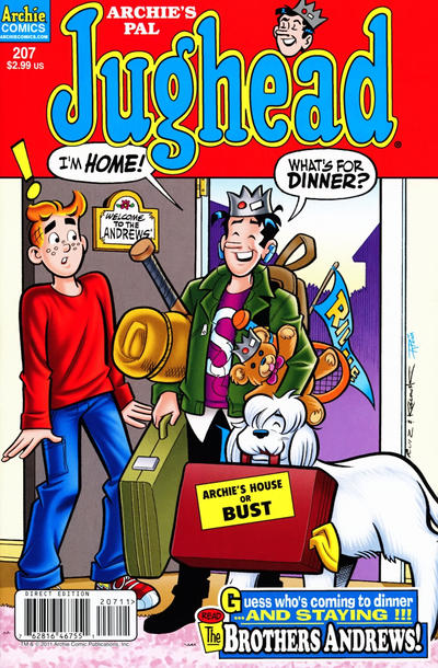 Cover for Archie's Pal Jughead Comics (Archie, 1993 series) #207