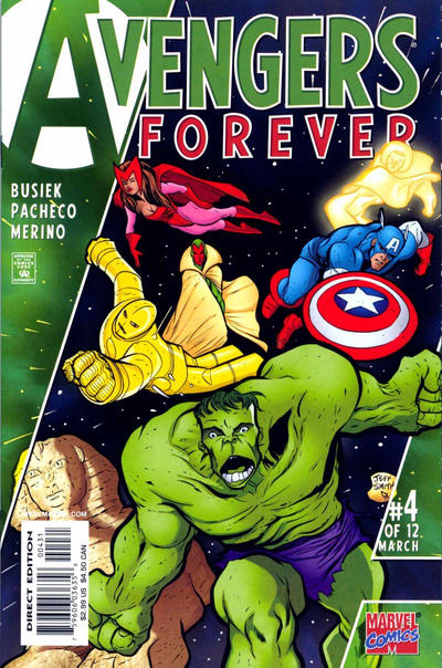 Cover for Avengers Forever (Marvel, 1998 series) #4 ["Time Sphinx" Variant Cover]