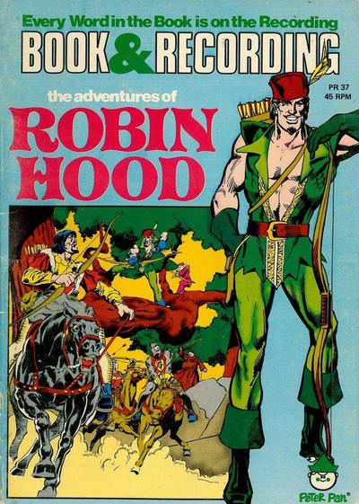 Cover for The Adventures of Robin Hood [Book and Record Set] (Peter Pan, 1981 series) #PR37