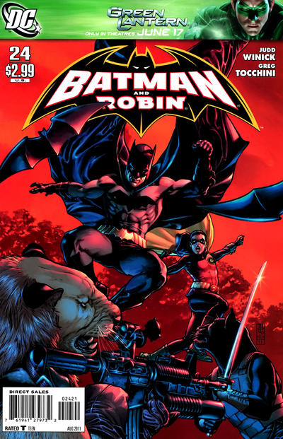 Cover for Batman and Robin (DC, 2009 series) #24 [J. G. Jones Cover]