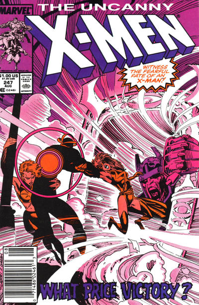 Cover for The Uncanny X-Men (Marvel, 1981 series) #247 [Newsstand]