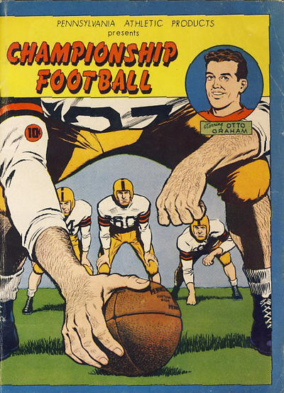 Cover for Championship Football (American Comics Group, 1956 series) 
