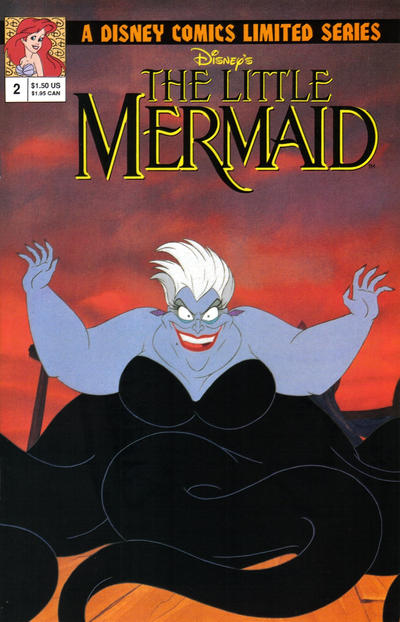 Cover for Disney's the Little Mermaid Limited Series (Disney, 1992 series) #2 [Movie Cover]