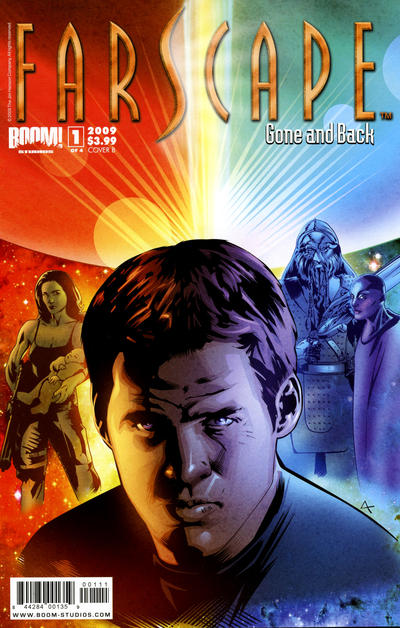 Cover for Farscape: Gone and Back (Boom! Studios, 2009 series) #1 [Cover B]