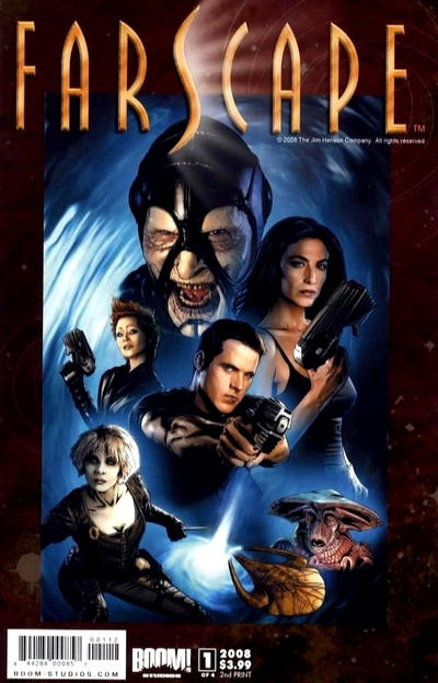Cover for Farscape (Boom! Studios, 2008 series) #1 [2nd Print]