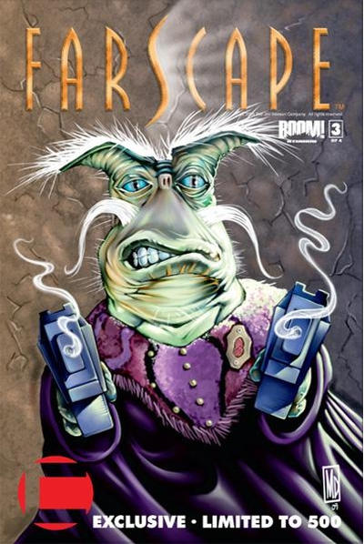 Cover for Farscape (Boom! Studios, 2008 series) #3 [Challenger Comics Exclusive]