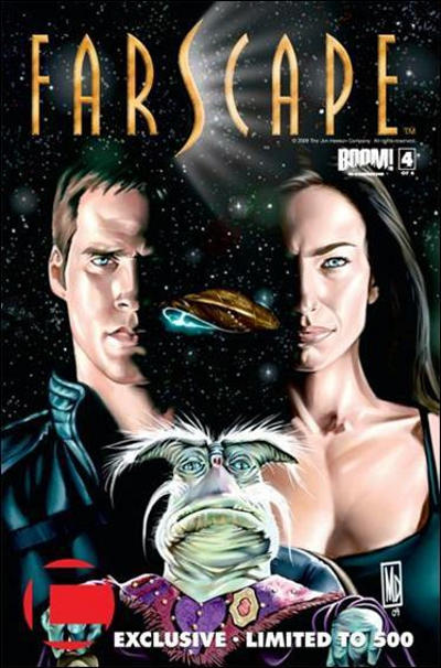 Cover for Farscape (Boom! Studios, 2008 series) #4 [Challenger Comics Exclusive]