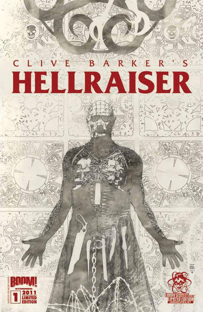 Cover for Clive Barker's Hellraiser (Boom! Studios, 2011 series) #1 [Larry's Comics]