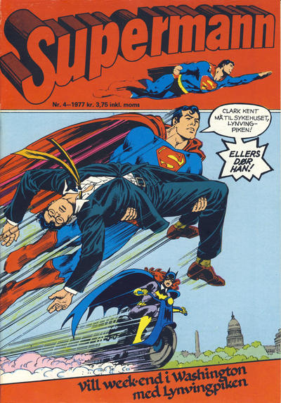 Cover for Supermann (Semic, 1977 series) #4/1977