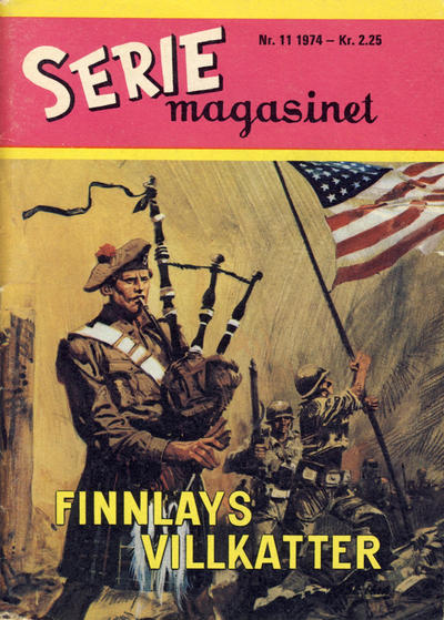 Cover for Seriemagasinet (Serieforlaget / Se-Bladene / Stabenfeldt, 1951 series) #11/1974