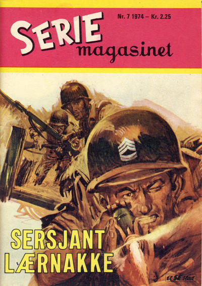 Cover for Seriemagasinet (Serieforlaget / Se-Bladene / Stabenfeldt, 1951 series) #7/1974