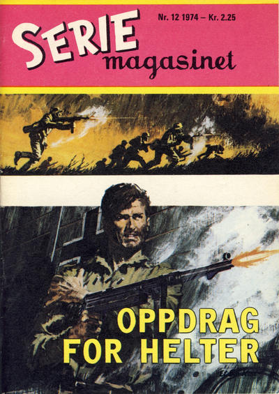 Cover for Seriemagasinet (Serieforlaget / Se-Bladene / Stabenfeldt, 1951 series) #12/1974