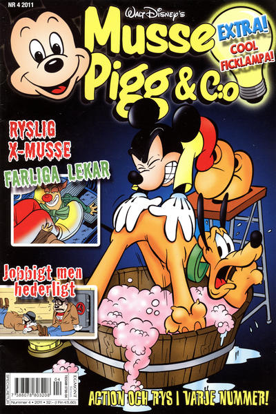 Cover for Musse Pigg & C:o (Egmont, 1997 series) #4/2011