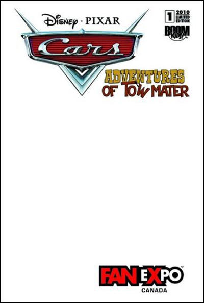 Cover for Cars: Adventures of Tow Mater (Boom! Studios, 2010 series) #1 [Fan Expo]