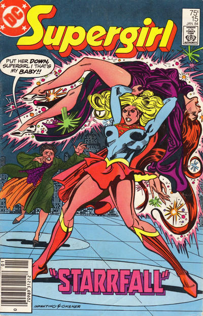Cover for Supergirl (DC, 1983 series) #15 [Newsstand]