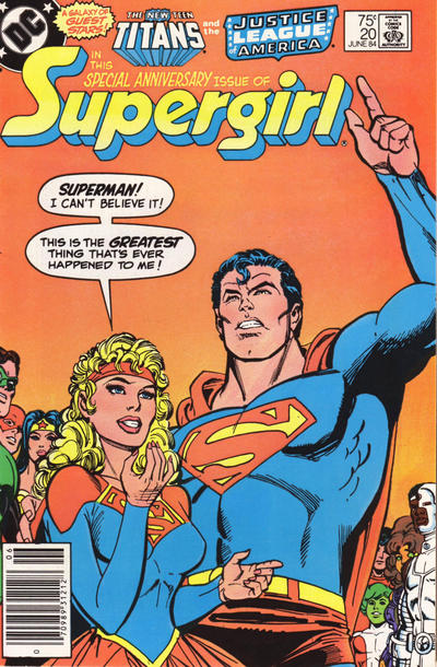 Cover for Supergirl (DC, 1983 series) #20 [Newsstand]