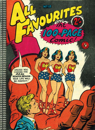 Cover for All Favourites, The 100-Page Comic (K. G. Murray, 1957 ? series) #12