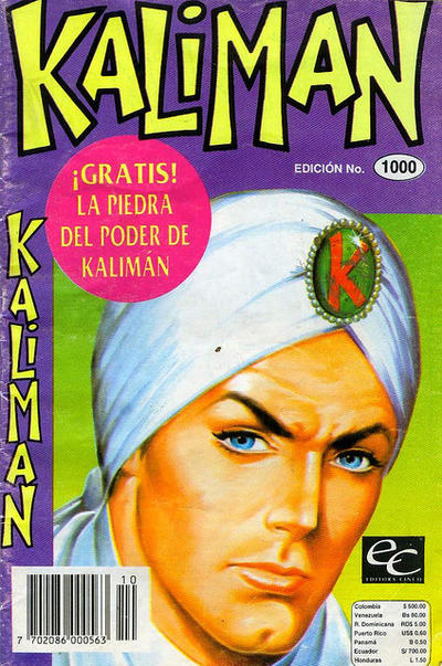 Cover for Kaliman (Editora Cinco, 1976 series) #1000